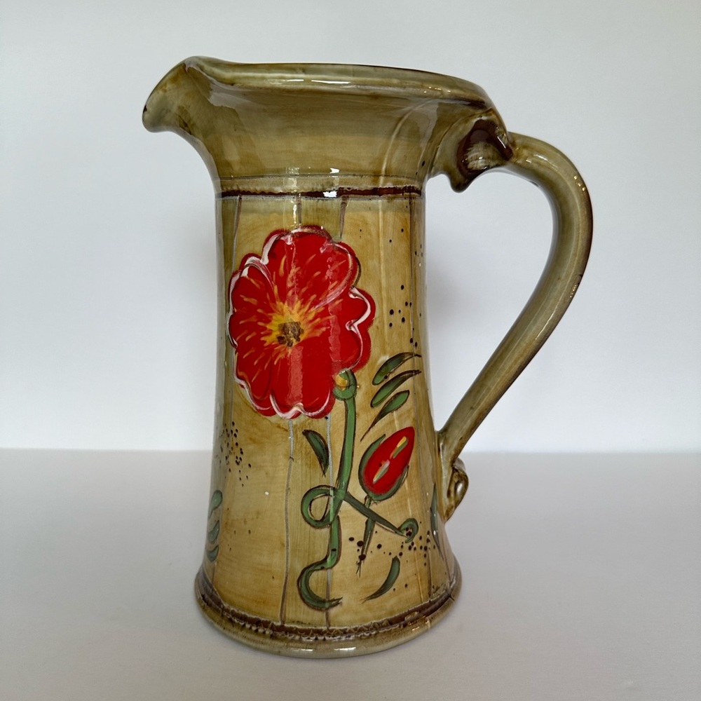 Earth tones Pitcher